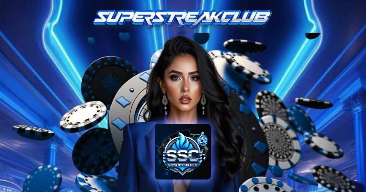 Main visual showing Super Streak gameplay and streak leaderboard ranking